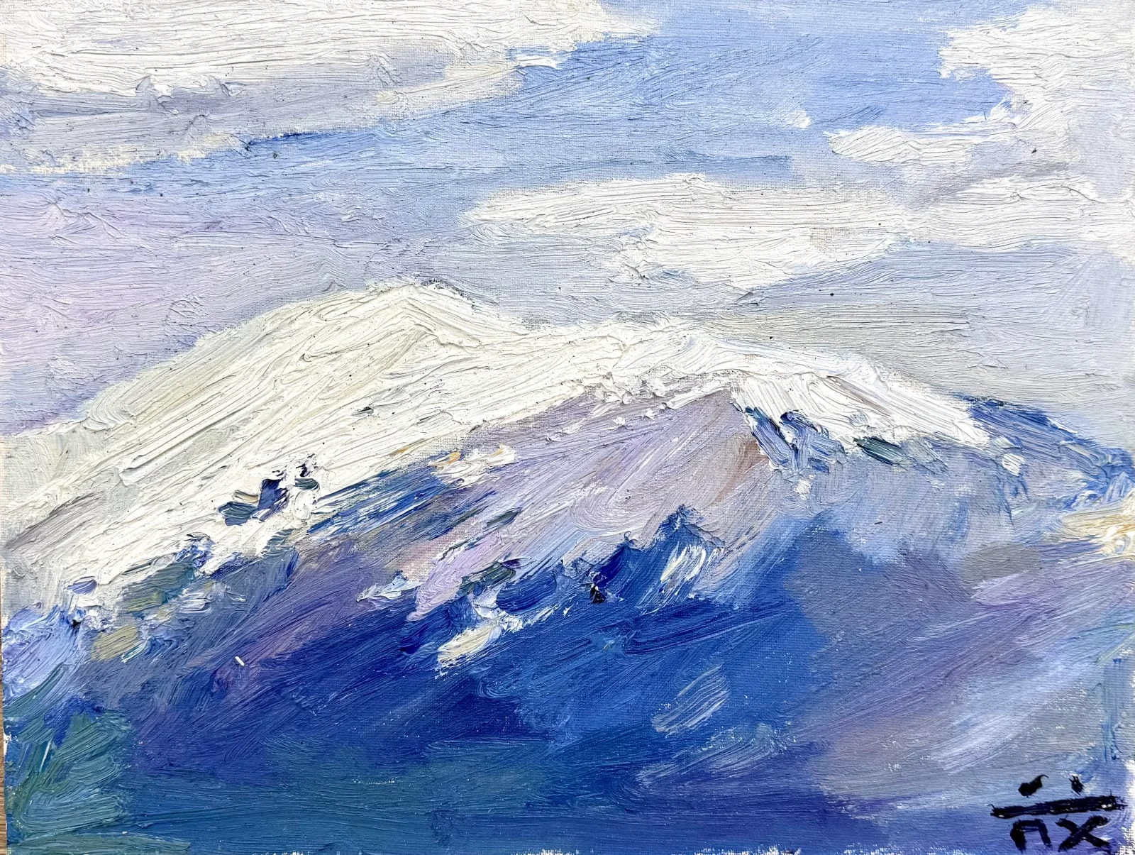 香格里拉雪山