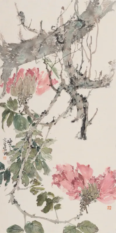 寫生火焰花