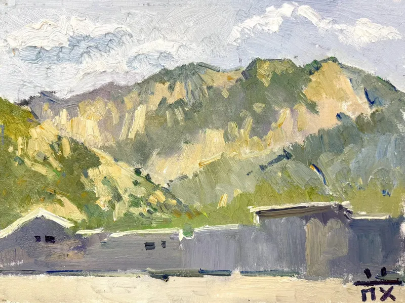 泰安將軍山一景