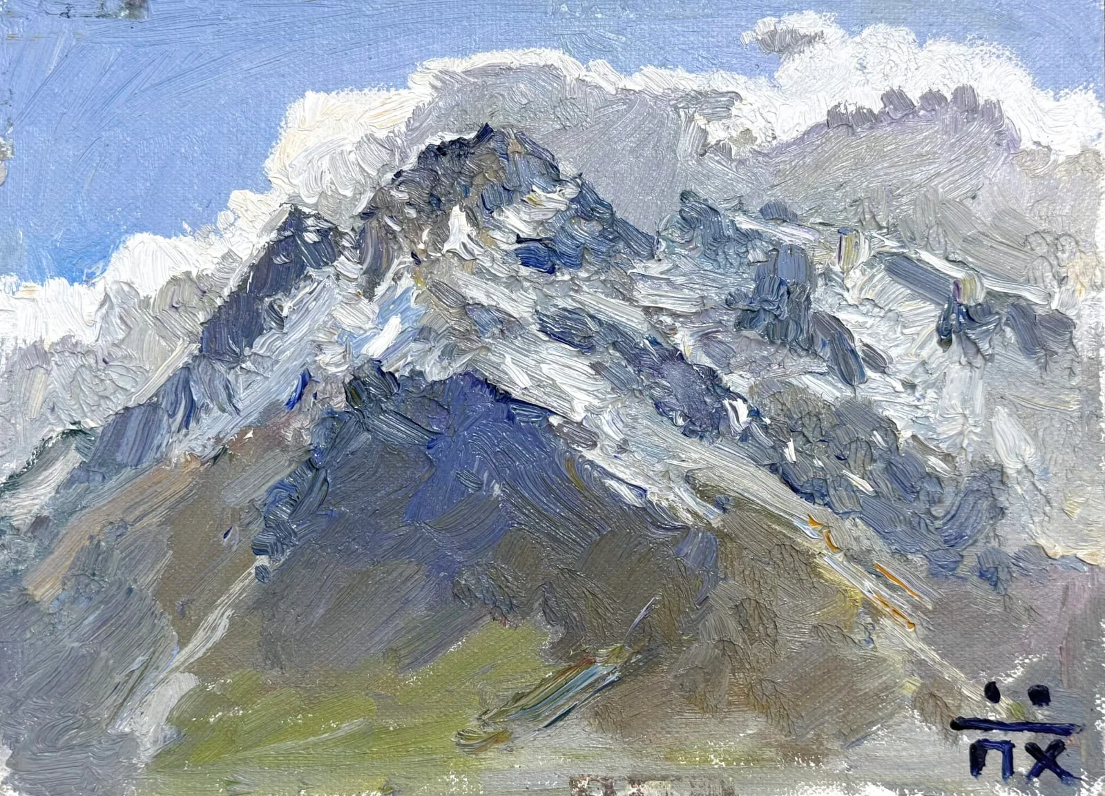 玉龍雪山一角