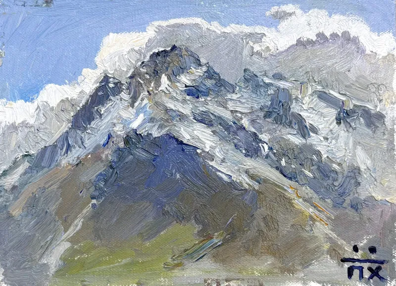 玉龍雪山一角