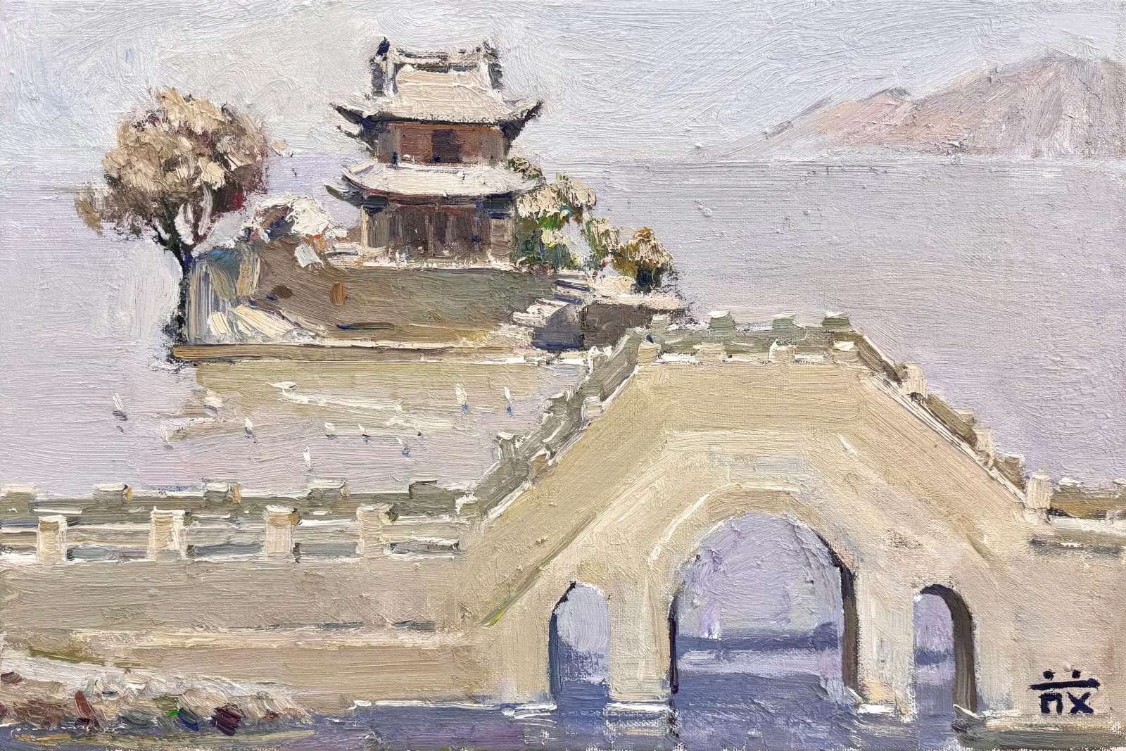 小普陀-湖中島與橋