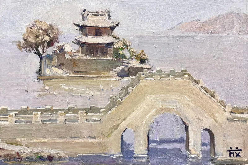小普陀-湖中島與橋