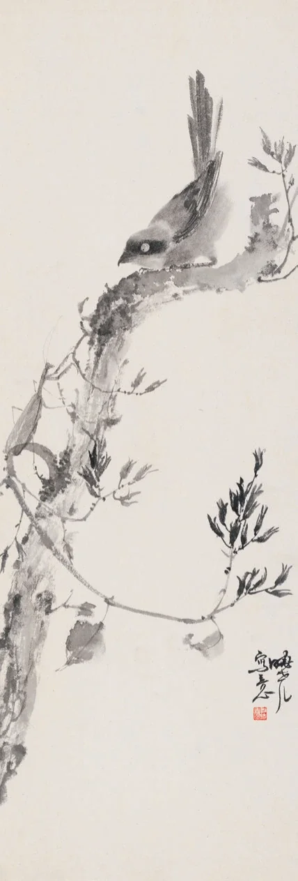 對望