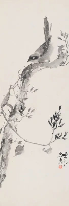 對望