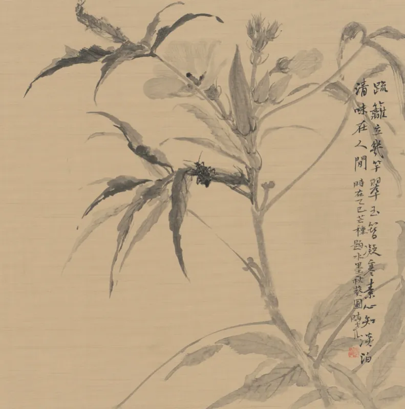 菜園寫生